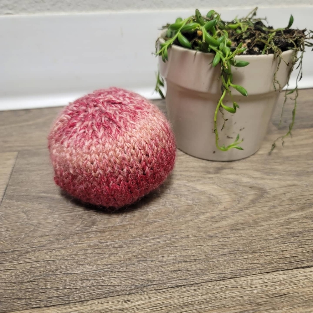 Small Knitted Dog Ball